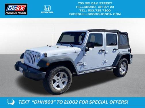 2016 Jeep Wrangler Unlimited Sport