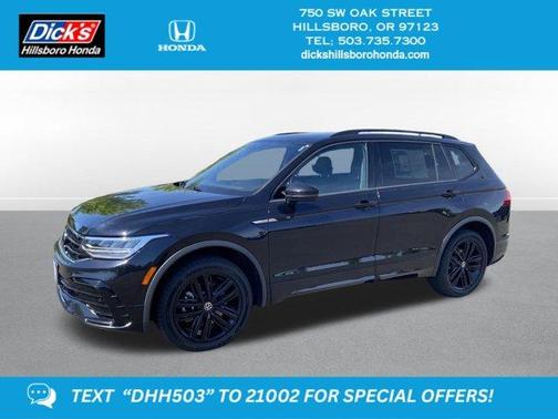 2022 Volkswagen Tiguan 2.0T SE R-Line Black