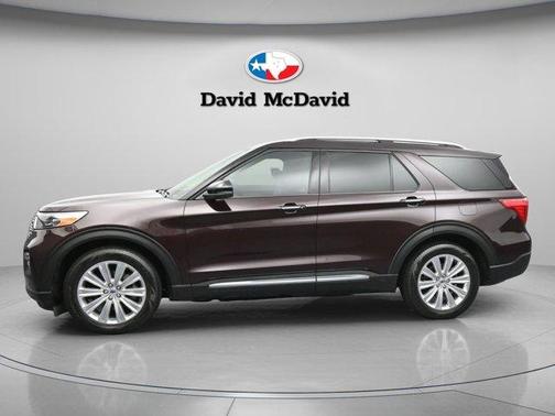 Jewel Red Metallic 2023 Ford Explorer Limited