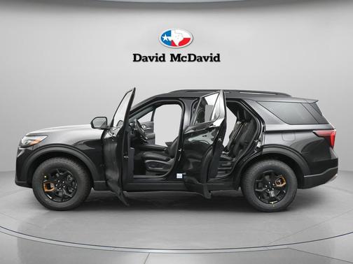 Agate Black Metallic 2026 Ford Explorer Tremor