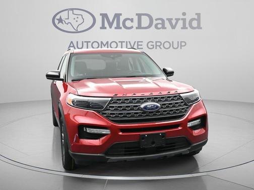 Red Metallic 2022 Ford Explorer XLT