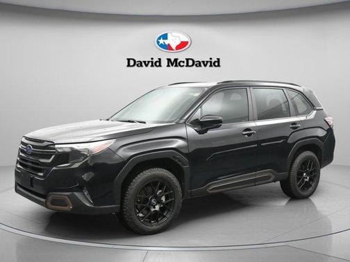 Crystal Black Silica 2025 Subaru Forester Sport