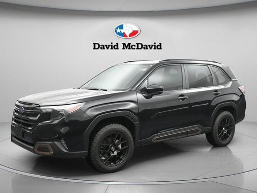 Crystal Black Silica 2025 Subaru Forester Sport