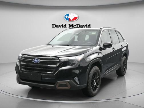 Crystal Black Silica 2025 Subaru Forester Sport