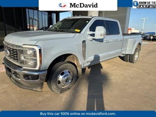 Glacier Gray Metallic 2024 Ford F-350 Lariat Super Duty Truck