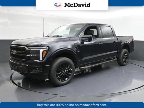 Antimatter Blue Metallic 2025 Ford F-150 Lariat Truck