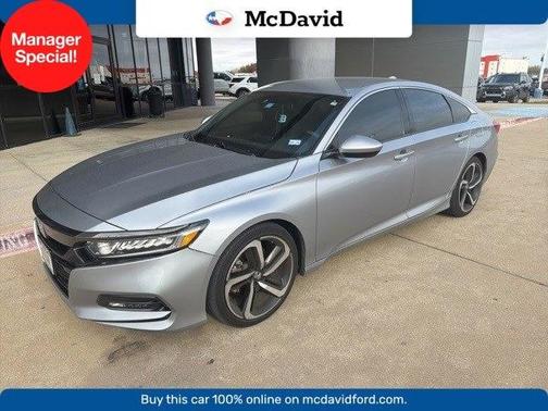 Crystal Black Pearl 2020 Honda Accord Sport 1.5T Sedan