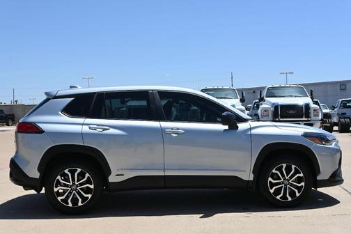 Silver 2024 Toyota Corolla Cross Hybrid S