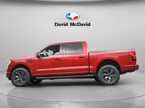 Rapid Red Metallic Tinted Clearcoat 2025 Ford F-150 Lightning Flash