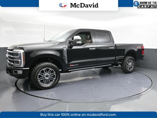 Black Metallic 2025 Ford F-250 Platinum Truck
