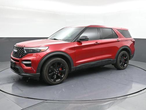 Red Metallic 2022 Ford Explorer ST