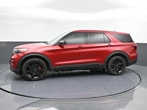 Red Metallic 2022 Ford Explorer ST