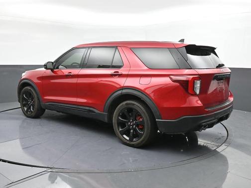 Red Metallic 2022 Ford Explorer ST