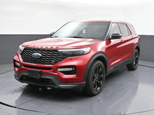 Red Metallic 2022 Ford Explorer ST