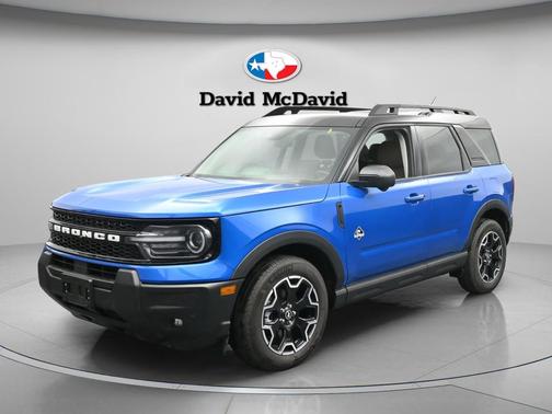 Blue Metallic 2025 Ford Bronco Sport Outer Banks SUV