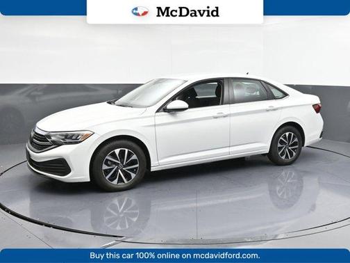 Pure White 2024 Volkswagen Jetta 1.5T S Sedan