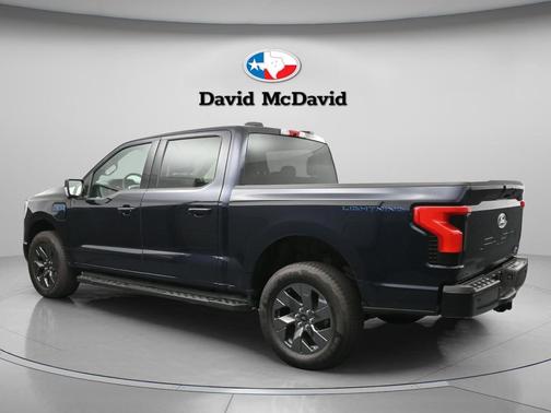 Blue Metallic 2025 Ford F-150 Lightning Flash