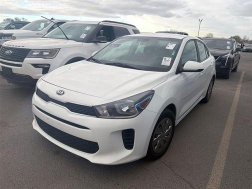 Clear White 2019 Kia Rio LX