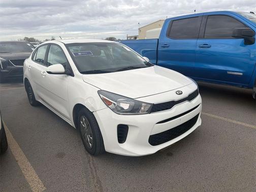 Clear White 2019 Kia Rio LX