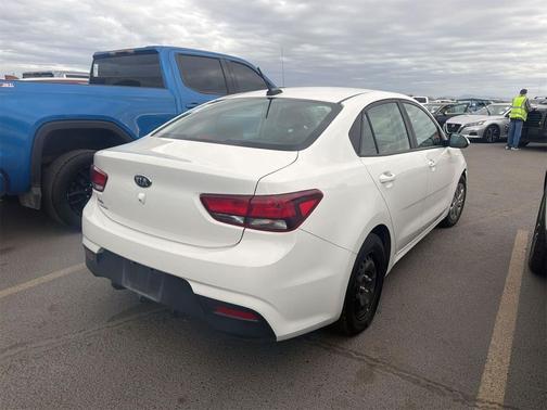 Clear White 2019 Kia Rio LX