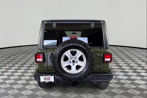 Sarge Green Clearcoat 2023 Jeep Wrangler Sport S
