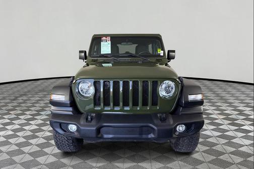 Sarge Green Clearcoat 2023 Jeep Wrangler Sport S