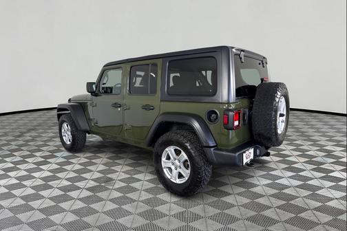Sarge Green Clearcoat 2023 Jeep Wrangler Sport S