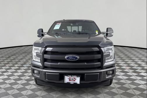 Shadow Black 2017 Ford F-150 Lariat
