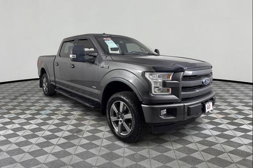 Shadow Black 2017 Ford F-150 Lariat