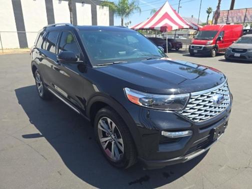 Agate Black Metallic 2020 Ford Explorer Platinum