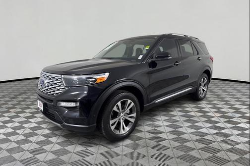 Agate Black Metallic 2020 Ford Explorer Platinum