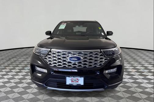 Agate Black Metallic 2020 Ford Explorer Platinum