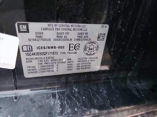 2016 Chevrolet Silverado 3500 LTZ