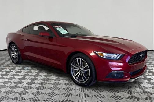 Ruby Red Metallic Tinted Clearcoat 2016 Ford Mustang EcoBoost Premium