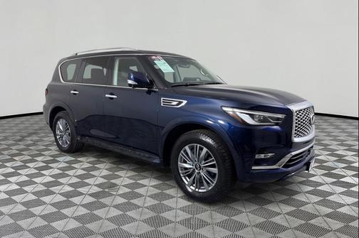 Hermosa Blue 2024 INFINITI QX80 Luxe