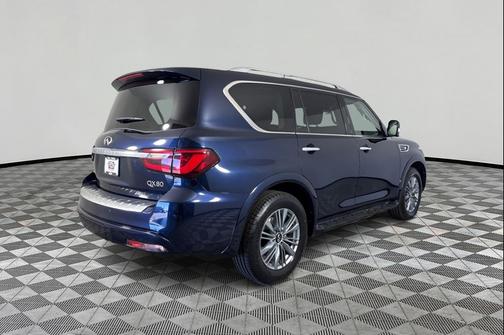 Hermosa Blue 2024 INFINITI QX80 Luxe