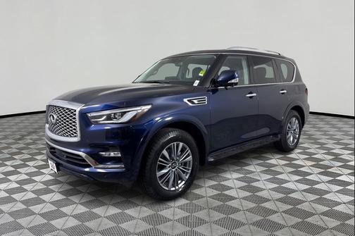 Hermosa Blue 2024 INFINITI QX80 Luxe