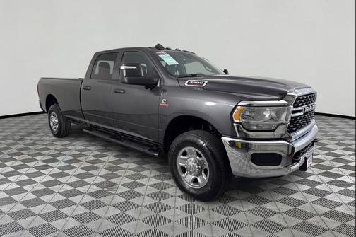 Granite Crystal Metallic Clearcoat 2024 RAM 3500 Tradesman Crew Cab 4x4 8' Box