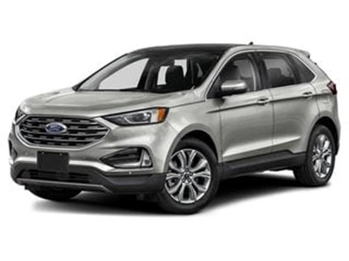 Agate Black Metallic 2022 Ford Edge Titanium