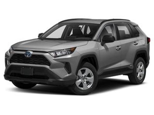 Midnight Black Metallic 2022 Toyota RAV4 Hybrid LE