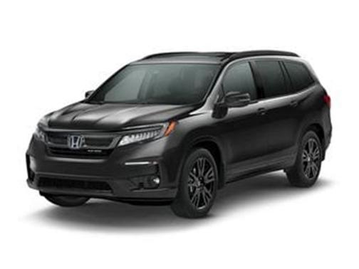 Platinum White Pearl 2021 Honda Pilot AWD Black Edition