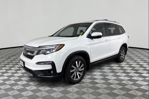 Platinum White Pearl 2021 Honda Pilot AWD Black Edition