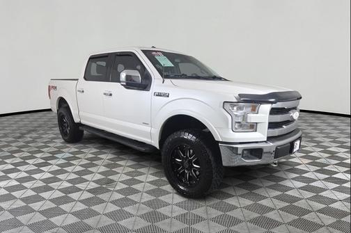 White Platinum Metallic Tri-Coat 2016 Ford F-150 Lariat