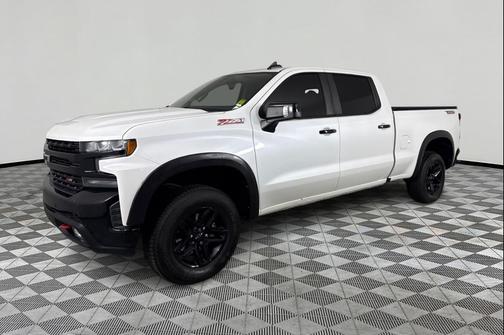 WHITE 2019 Chevrolet Silverado 1500 LT Trail Boss