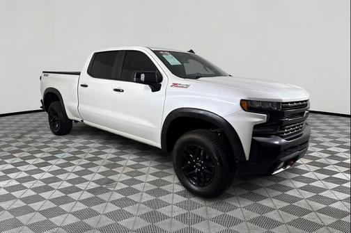 WHITE 2019 Chevrolet Silverado 1500 LT Trail Boss