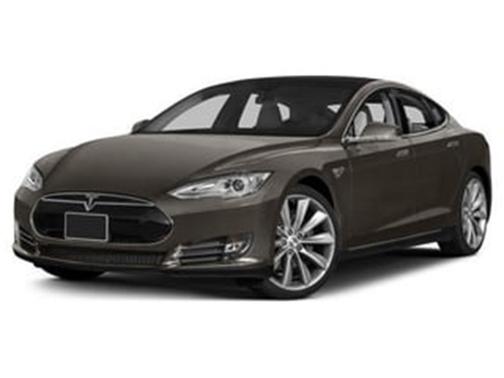 Titanium Metallic 2015 Tesla Model S 70D