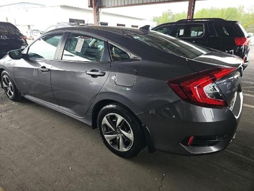 Modern Steel Metallic 2019 Honda Civic LX