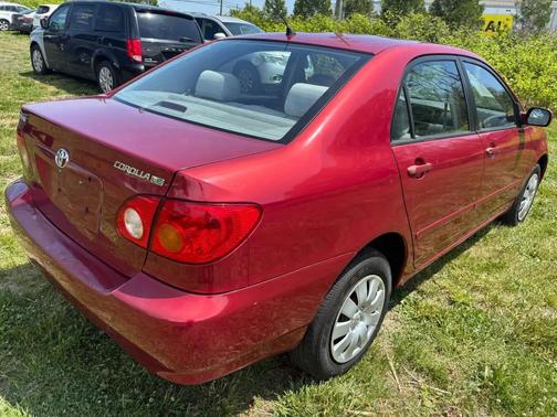 Impulse Red 2004 Toyota Corolla LE