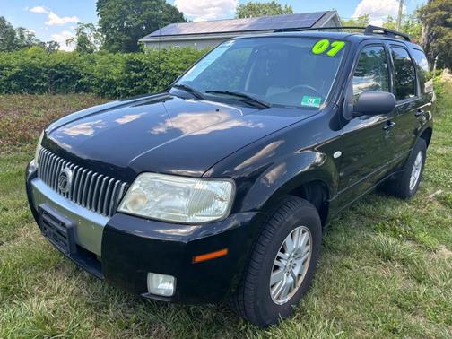 Black Clearcoat 2007 Mercury Mariner Luxury