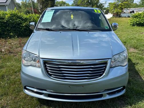 Blue 2013 Chrysler Town & Country Touring-L